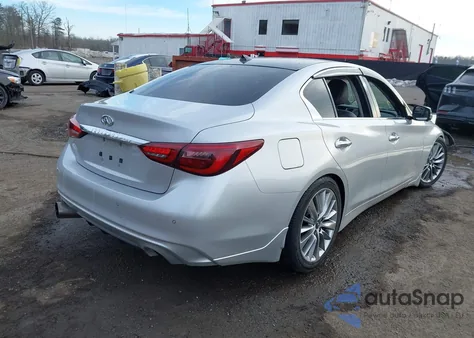 2018 Infiniti Q50 3.0T Luxe из США, поврежденный, VIN JN1EV7AP3JM351218